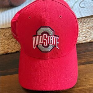 Ohio State Red Baseball Cap